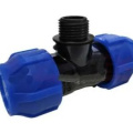 Тройник ПНД VALFEX компр. переходной с внутренней резьбой 32-3/4"-32 (40/8)